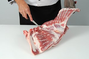 Chunky Neck – chops Meat Cut Spec Step 2
